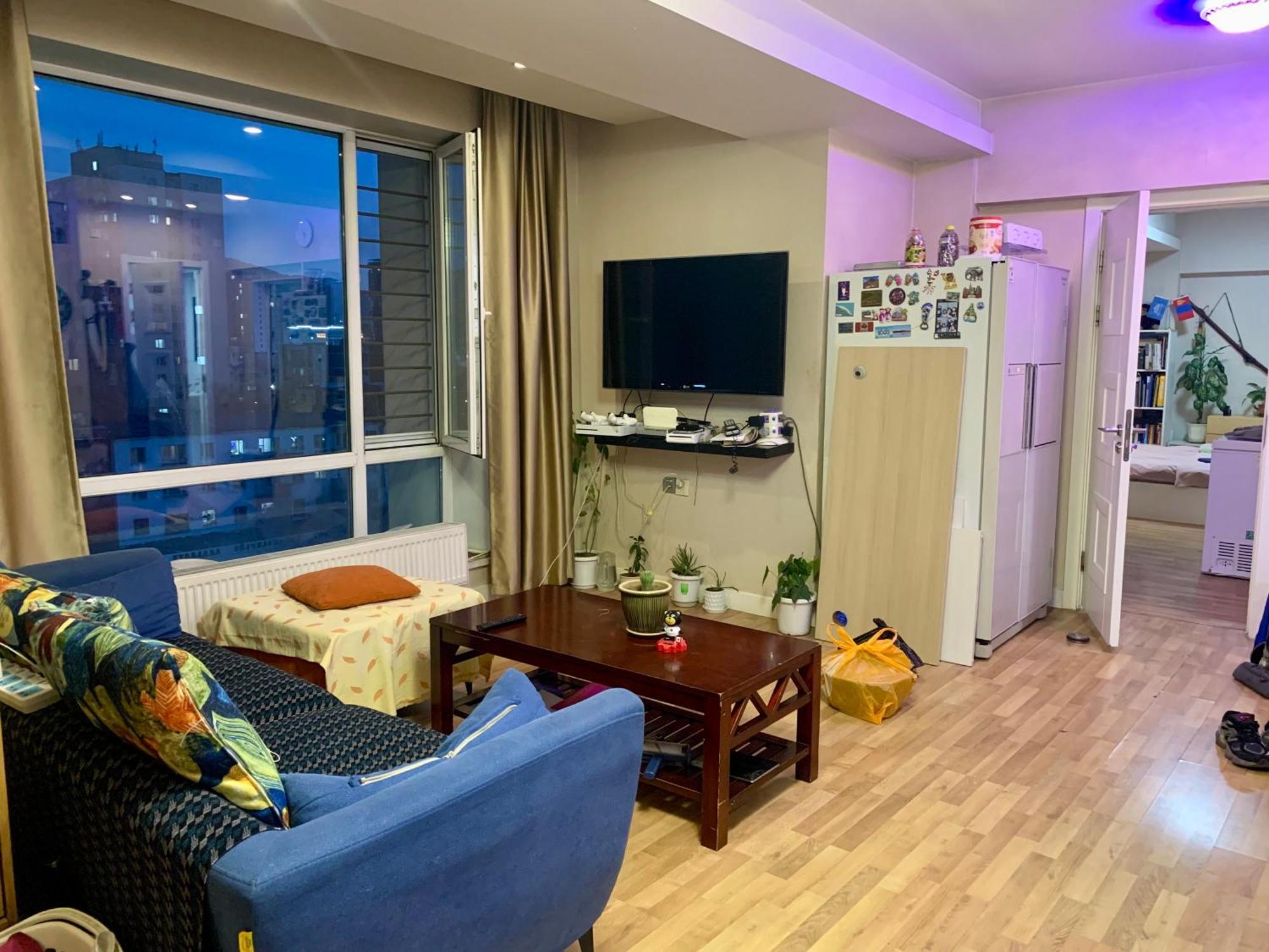 City Center Double Bedroom With Private Bathroom, Shared Kitchen Улан-Батор Экстерьер фото